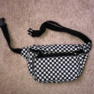 checkered fanny pack from Tillys